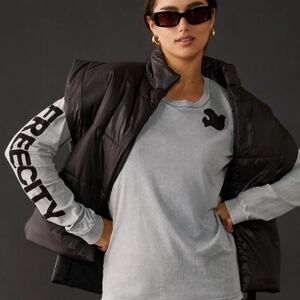FREECITY Long Sleeve Shirt in Grey / Moon Dust - XL